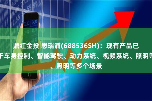 鼎红金投 思瑞浦(688536SH)：现有产品已广泛应用于车身控制、智能驾驶、动力系统、视频系统、照明等多个场景